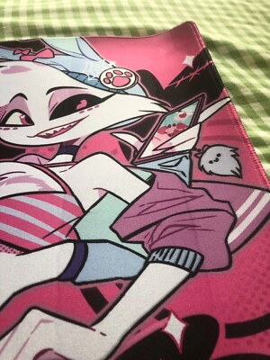 Hazbin Hotel Alastor Angel Dust Game Desk Mouse Mat Mouse Pad Mat
