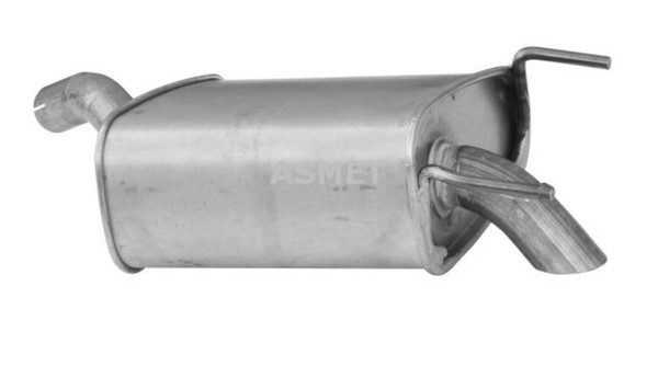 Asmet EndschalldäMpfer Endtopf Auspuff Hinten für Opel Vectra C 1,6 1,8 GTS 16V-image