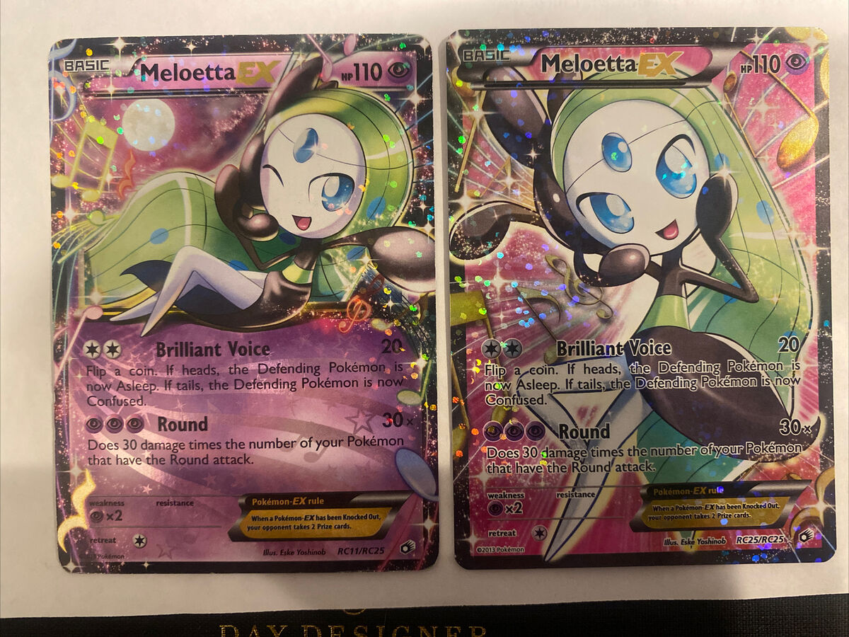 Pokémon TCG - Meloetta EX RC25/RC25 - Full Art Ultra Rare - Legendary  Treasures