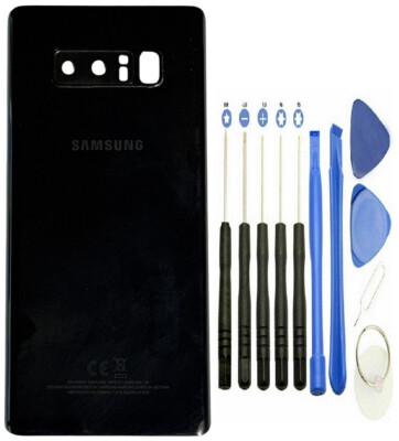 Original Samsung Galaxy Note 8 Akkudeckel Backcover SM-N950 Black + Werkzeugset