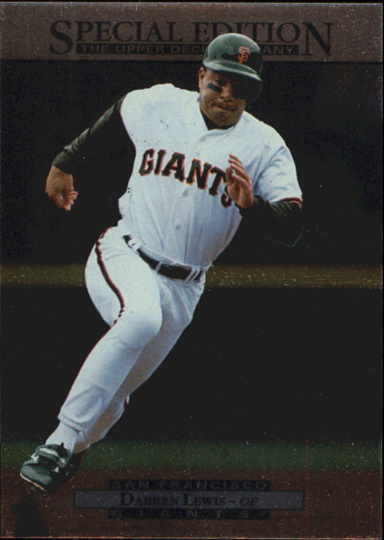 1995 (GIANTS) Upper Deck Special Edition #204 Darren Lewis
