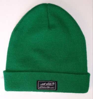 EDDIE BAUER Green Thistle Knit Beanie 