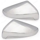 Chrome L+R Side Mirror Cover Trim For Mazda/Isuzu BT-50 D-Max V-Cross 2021 2022