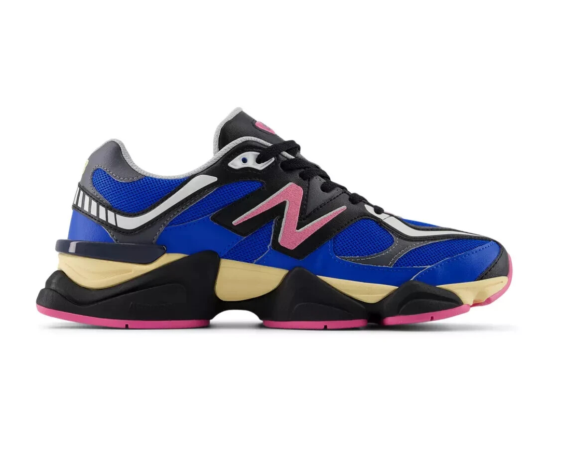 NEW New Balance 9060 Mens Size 11.5 Running Shoe Blue Real Pink Black U9060BPO s-l400.jpg main image 3