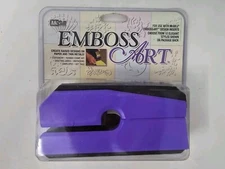 McGill Emboss Emboss Art Tool Model # 80014, Purple - New & Sealed