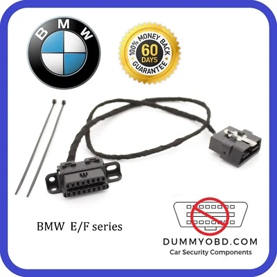BMW X1/3/4/5 1/2/3/4/5/6/7 serie i3 i8 PUERTO OBD2 FICTICIO llave programador desactivar
