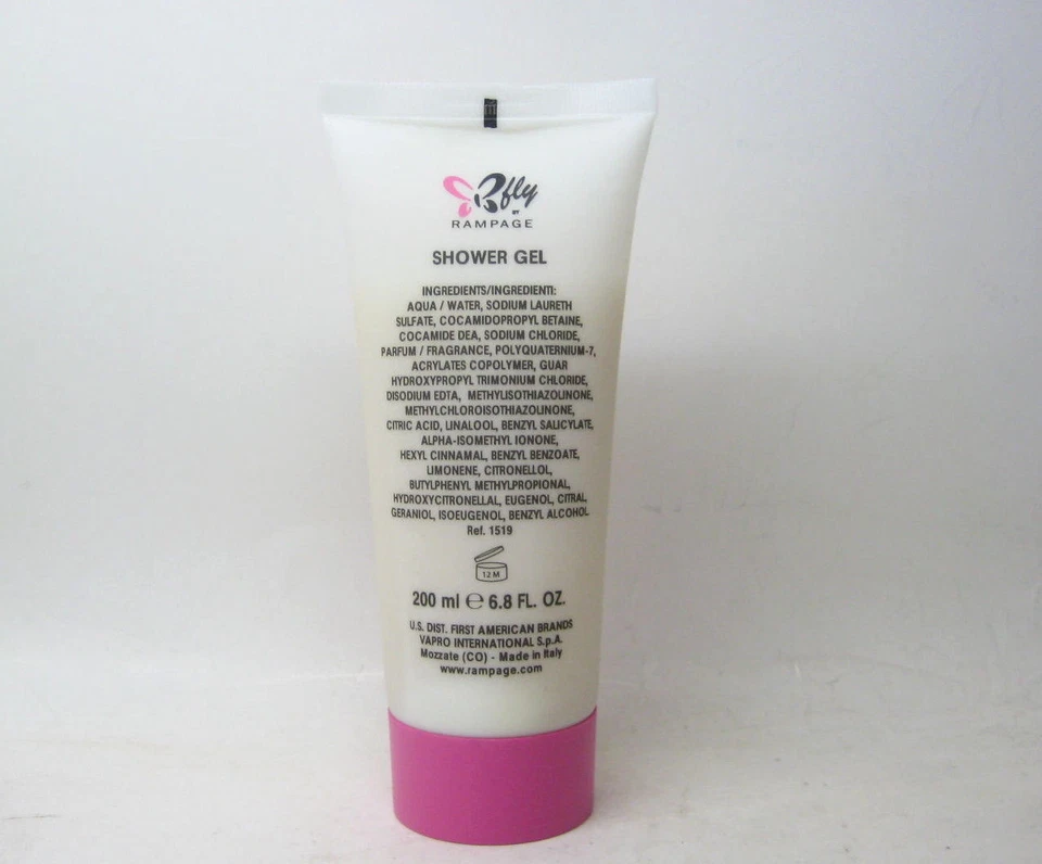 Gel de ducha Butterfly Rampage para mujer 6,8 oz / 200 ml FÓRMULA ORIGINAL RARO - Nuevo Foto 2 de 2