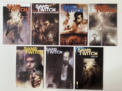 Sam and Twitch #1-6 + #9 Image Comics 1999 Spawn Universe US Comic EN