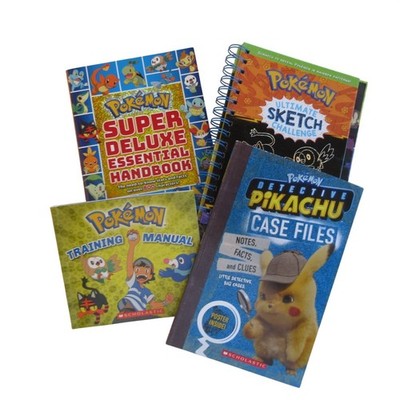 Set of 4 - Pokemon Pikacho Children's Book Assortment Bundle READ