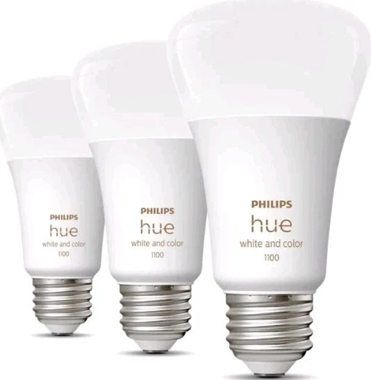 New Philips Hue Smart - 3 Pack 75W A19 LED Bulb White Color Ambiance Light ☆READ - Image 3 of 4