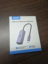 BENFEI USB-C to Ethernet Adapter, USB Type-C (Thunderbolt 3/4) to RJ45 Gigabi...