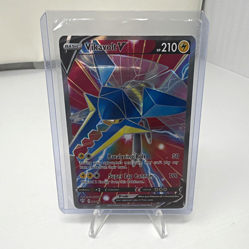 The Pokémon Company Vikavolt V 180/189 Darkness Ablaze Ultra Rare Full Art Holo