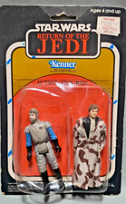 RARE Vintage 1983 STAR WARS Kenner ROTJ -  2 PACK Madine HAN SOLO Trench coat