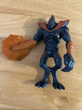 Figura Elementor blindada de acero Max Meal Toy 2017 Mattel Burger King - 6"