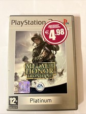 MEDAL OF HONOR FRONTLINE - PS2 - USATO COPERTINA ITA COMPLETO PLATINUM