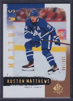 AUSTON MATTHEWS - 2020 UD SP Authentic Retro #R58, /100