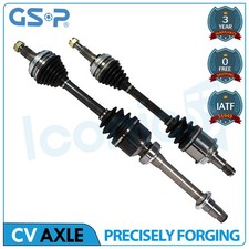 Front Pair Cv Axle Shaft For 1997-2004 Toyota Camry Solara Sienna Avalon 3.0l V6