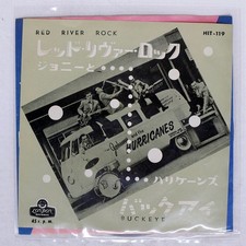 JOHNNY AND THE HURRICANES RED RIVER ROCK LONDON HIT119 Japan VINYL 7