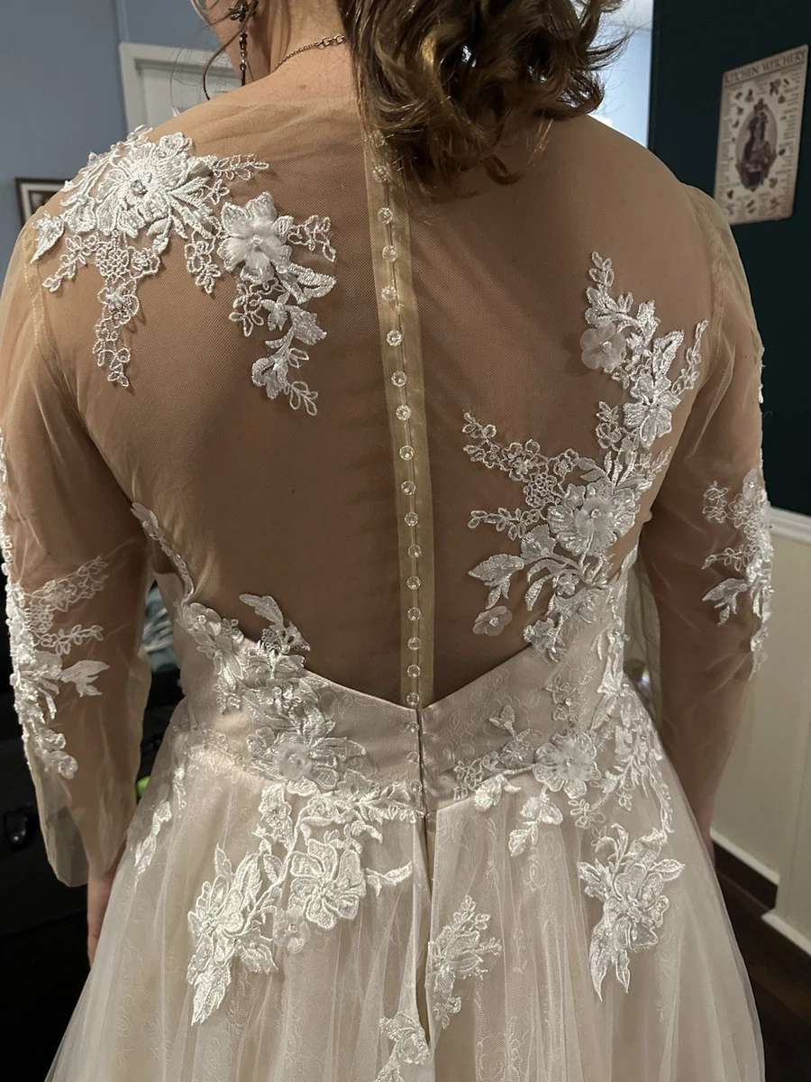 Beige Wedding Dress for sale | eBay