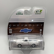 Greenlight 1972 Chevy Cheyenne C10 Short Bed – White (Hobby Exclusive) 1/64