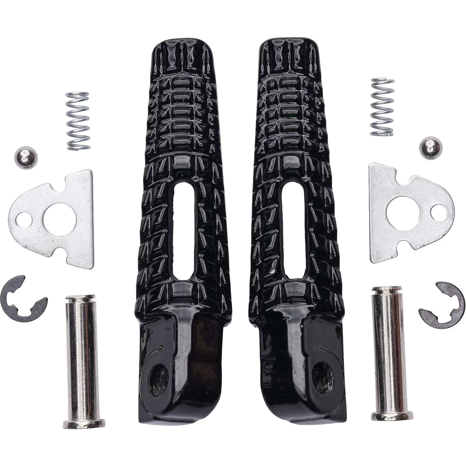 Bike It OEM Motorcycle Motorbike Rear Footpegs - Suzuki GSX-R1000/750 / B-King