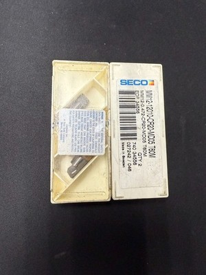 (2 PIECES) SECO MM12-12010-CR20-MD05 T60M CARBIDE INSERT