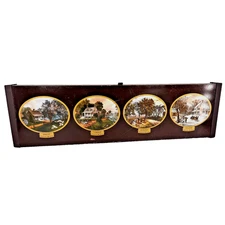 Currier and Ives WARM-O-MATIC 4 Season 25 X 7 Heating Hot Plate Buffet MCM Works