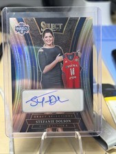 2025 Panini Select WNBA Stefanie Dolson Silver Draft Selections Auto 