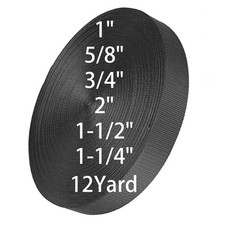 Nylon Webbing 5/8" 3/4" 1" 1-1/4" 1-1/2" 2" Wide, Heavyweight Webbing Strap 1...