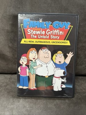 Family Guy Presents-Stewie Griffin-The Untold Story (DVD, 2005) Uncensored