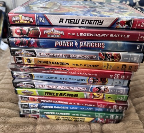 13 Power Rangers Mighty Morphin DVD Lot-SEE TITLES BELOW | eBay