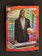 2025 Panini Prizm WNBA Dominique Malonga RC RED PULSAR /299 Variation Rookie