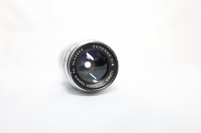 Canon Serenar 100mm f/4 LTM Leica Screw Mount Lens Finder Case M39 Mount