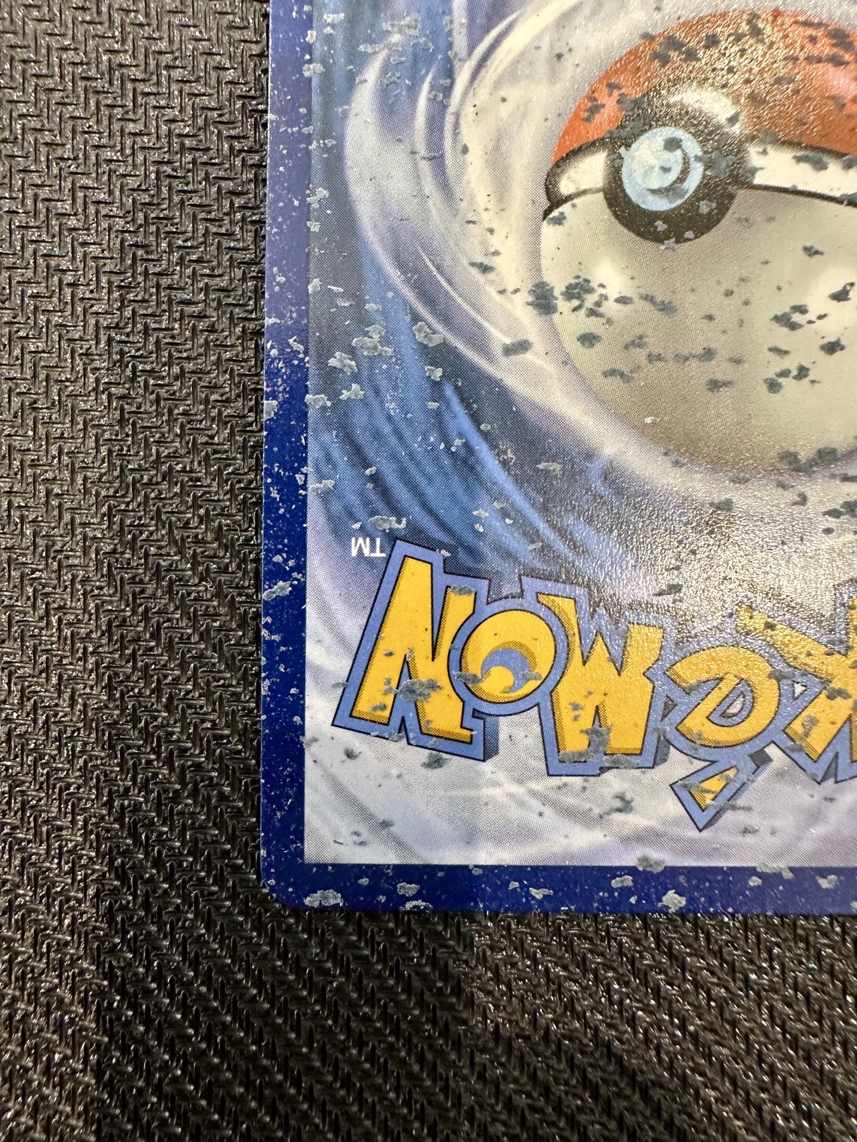 Pokemon ERROR CARD misprint 005/086 ink splatter White Flare whimsicott ...
