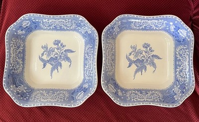 Spode's Camilla Copeland  blue  floral serving dishes
