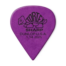 Dunlop Tortex Sharp 1.14mm Pick, 12-Pack