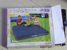 Materasso Gonfiabile Matrimoniale Intex Materassino 152x203x22Cm