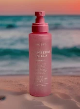 Pink Sky VANILLA STRAWBERRY SHIMMER 8oz/236.5ml Body Illuminizer Mist- SEE FILL