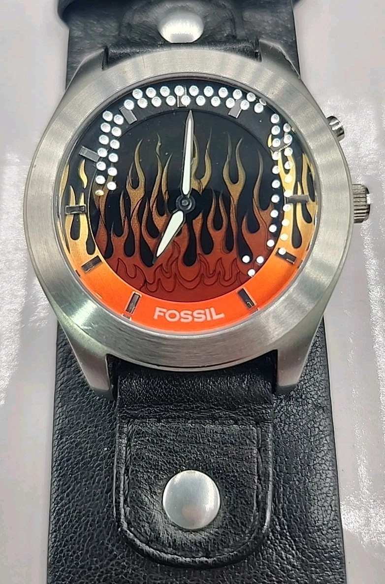 Round Men Fossil Big Tic Wristwatches for sale | eBay