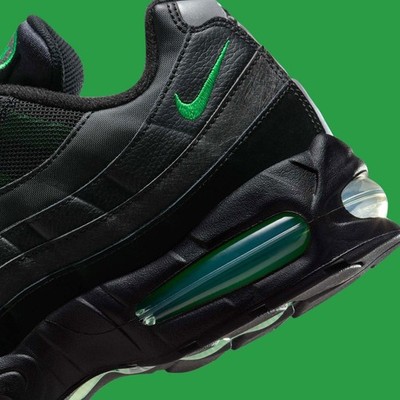 Nike Air Max 95 OG Black Green Shock Big Bubble IB1667-002 sz 11
