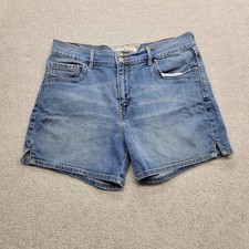Vintage Levi Strauss Jorts Women s Size 12 Blue Denim Cutoff Shorts