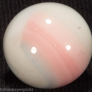 JABO Classic UV ACTIVE Swirl Marble 5/8- Mint-oblong Hawkeyespicks sg