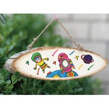 Natural Wood Trunk Oval Large Tree Slice Wedding Tray Slices