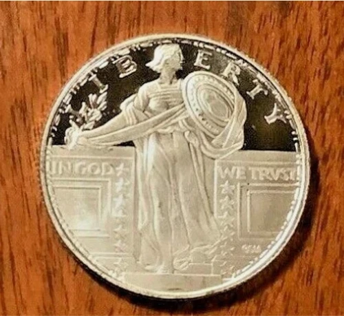 Standing Liberty 1/4 oz .999 Fine Silver BU