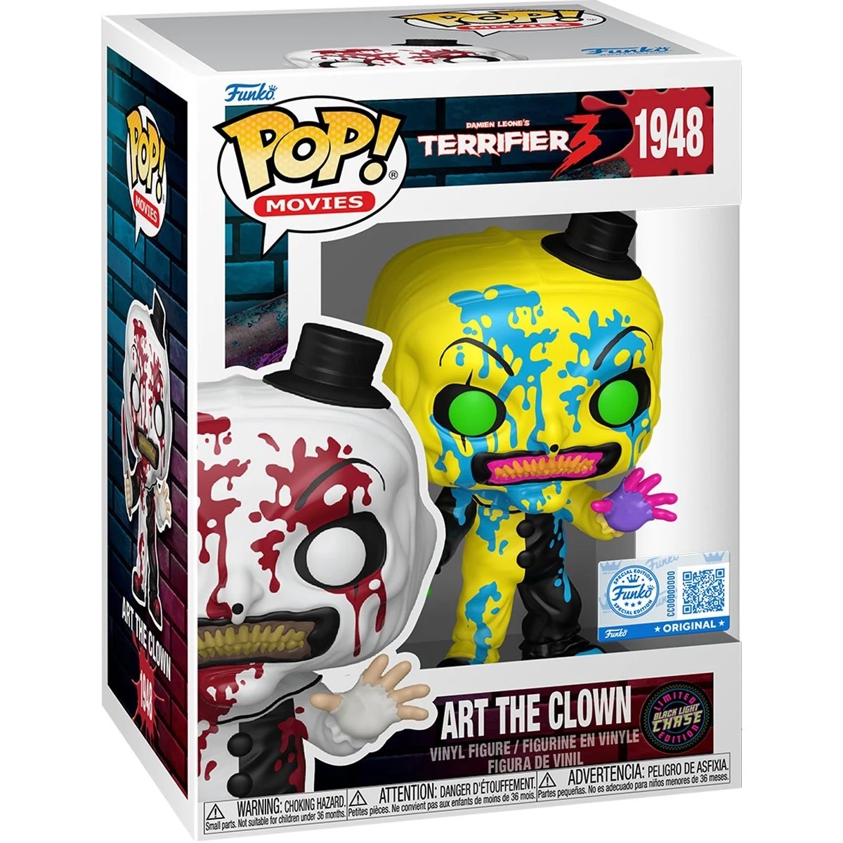 Funko POP 20体セット(バラ売り不可) Funko Pop! Terrifier 3 Art the Clown Bloody Vinyl Figure #1948 EE