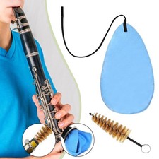 Clarinet Cleaning Kit Mouthpiece Brush Cleaning Cloth