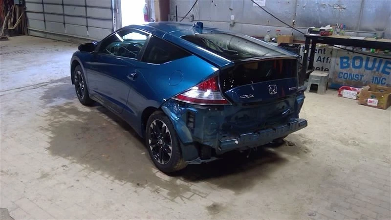 2011-2016 Honda CR-Z Driver Left Front Headrest Black Leather Red Stitch 106120 - Image 2 of 4