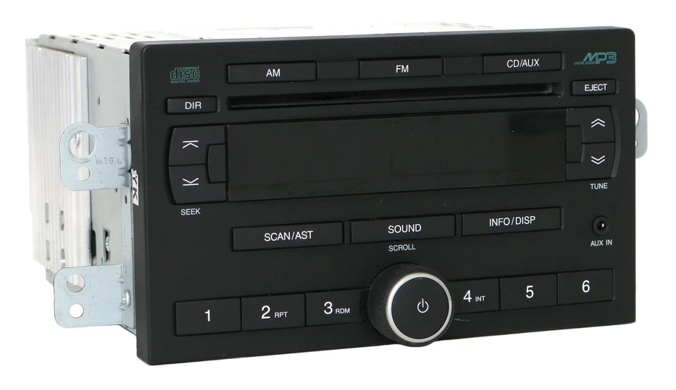 Receptor de CD rádio MP3 2005-08 Chevrolet Optra Suzuki Reno AM FM 96805108 - Imagem 3 de 4