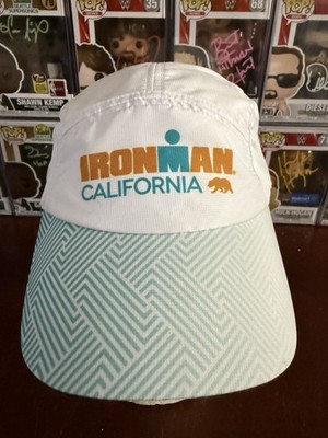 NWT - Ironman California Marathon Hat / Cap - White 