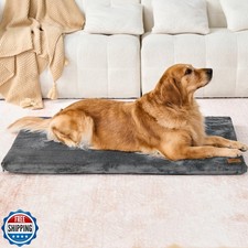 LIORCE Dog Crate Pad - Extra Large Dog Beds with Removable Washable Cover and